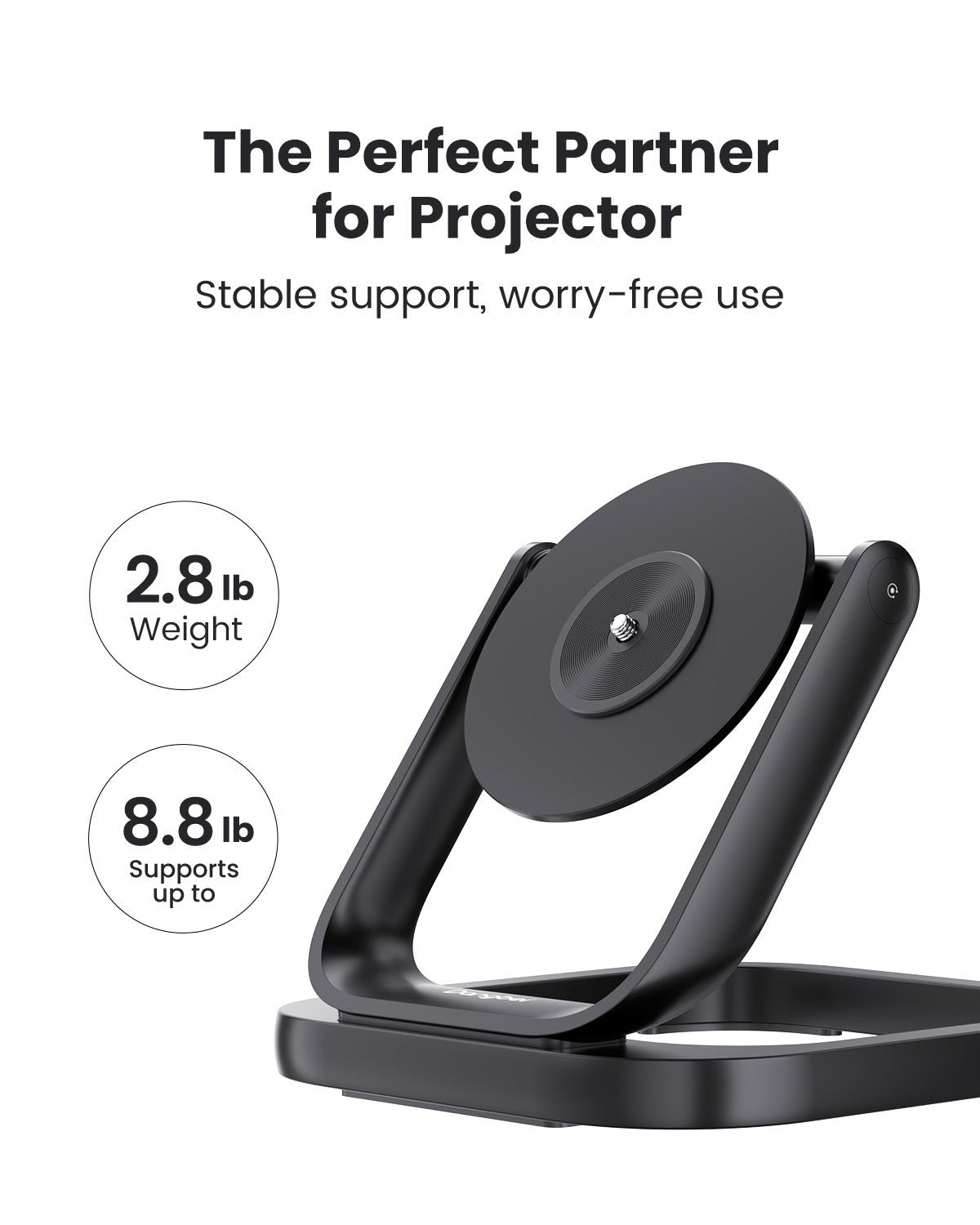 Gimbal Desktop Stand for Atom Portable Projector - Image 4