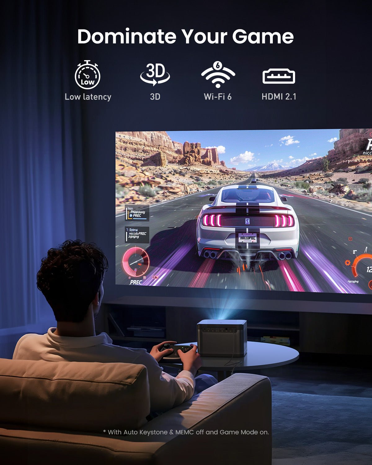 DBOX02 Laser Projector 4K GTV, 2450 ISO Lumens - Image 7