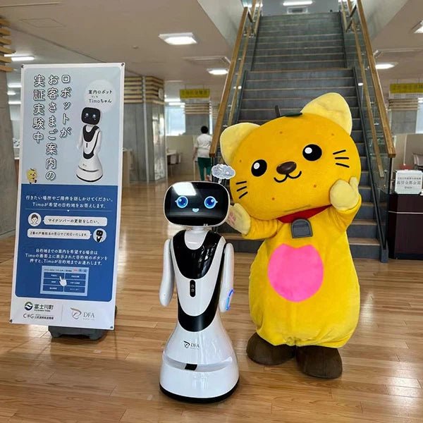 Alpha Robotics Hotel Reception Robot Timo – 13.3-inch Touchscreen Multilingual Hospitality Assistant - Image 8