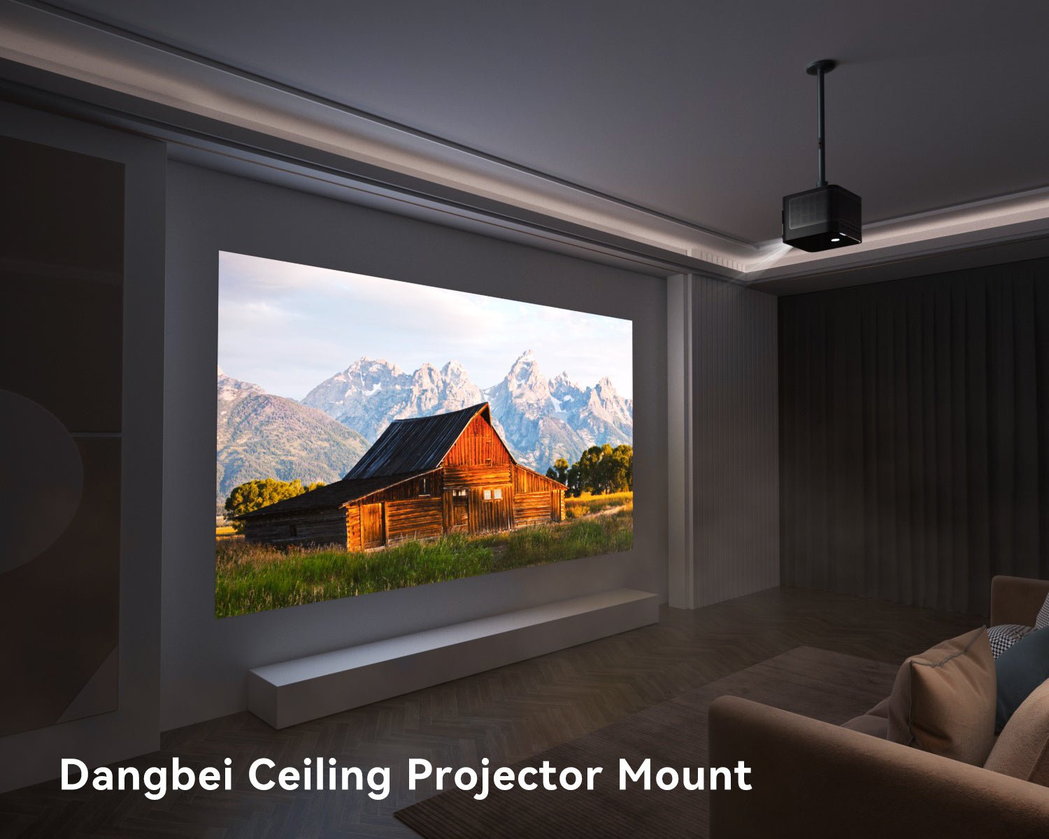 Adjustable Projector Ceiling Mount for MP1 MAX/DBOX02/DBOX01/DBX3 Pro - Image 3