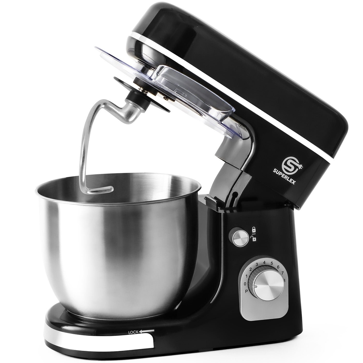5L Stand Mixer with 1300W Motor & Multi-Function Attachments - Image 9