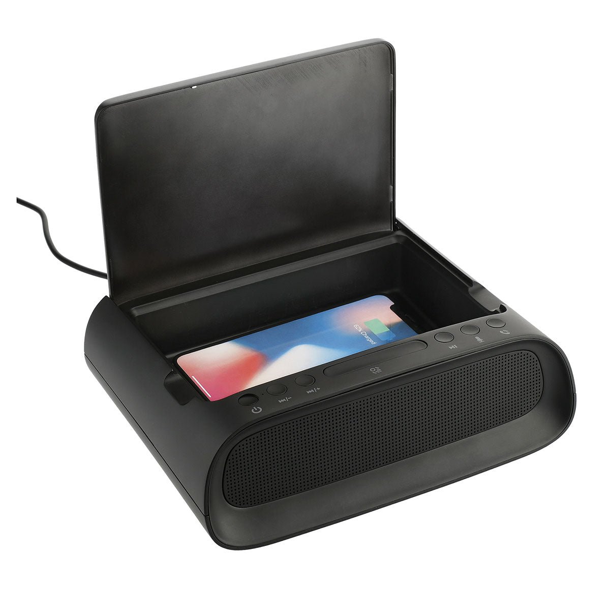 Leed's Black Desktop UV Sanitizer and Bluetooth Speaker - Image 4