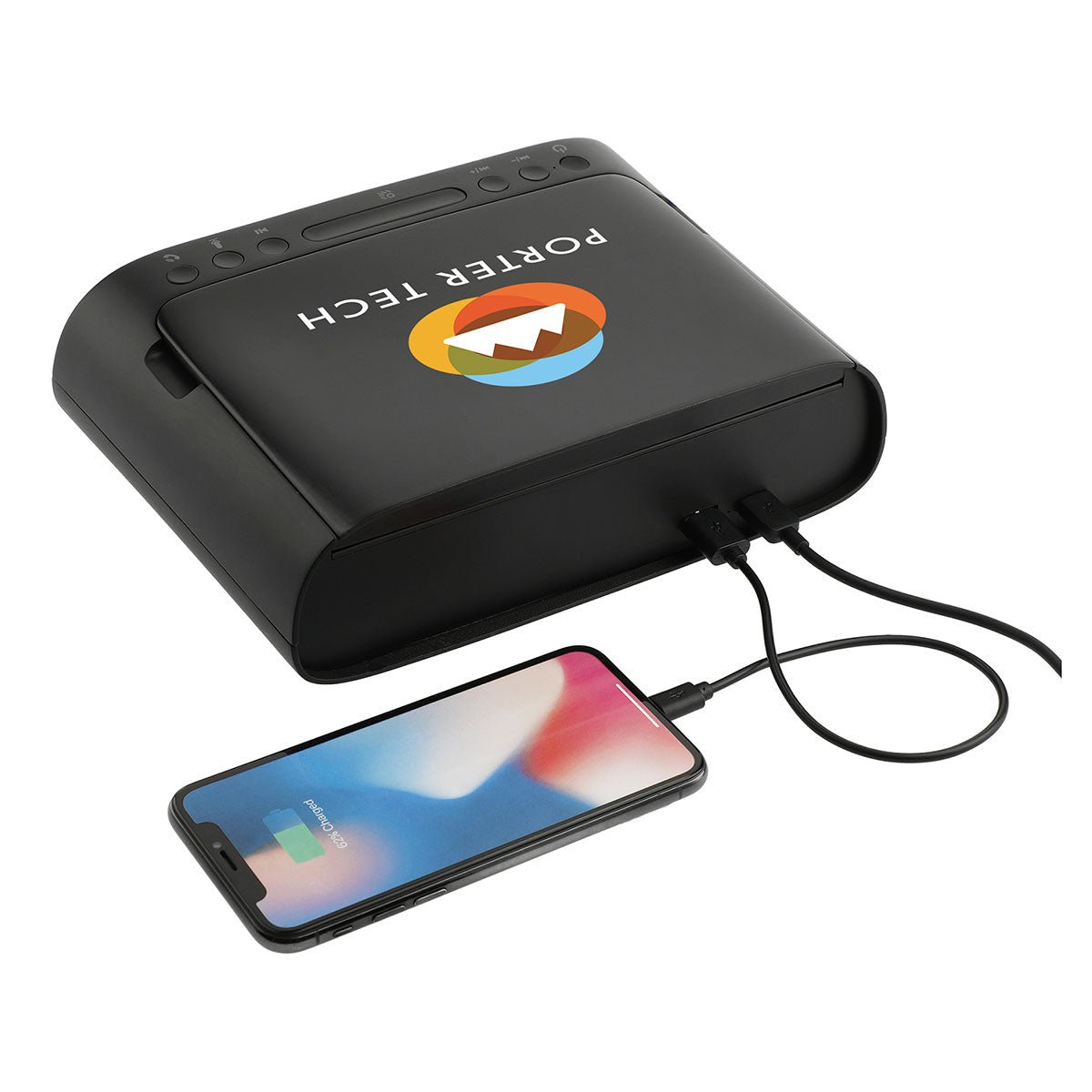 Leed's Black Desktop UV Sanitizer and Bluetooth Speaker - Image 5