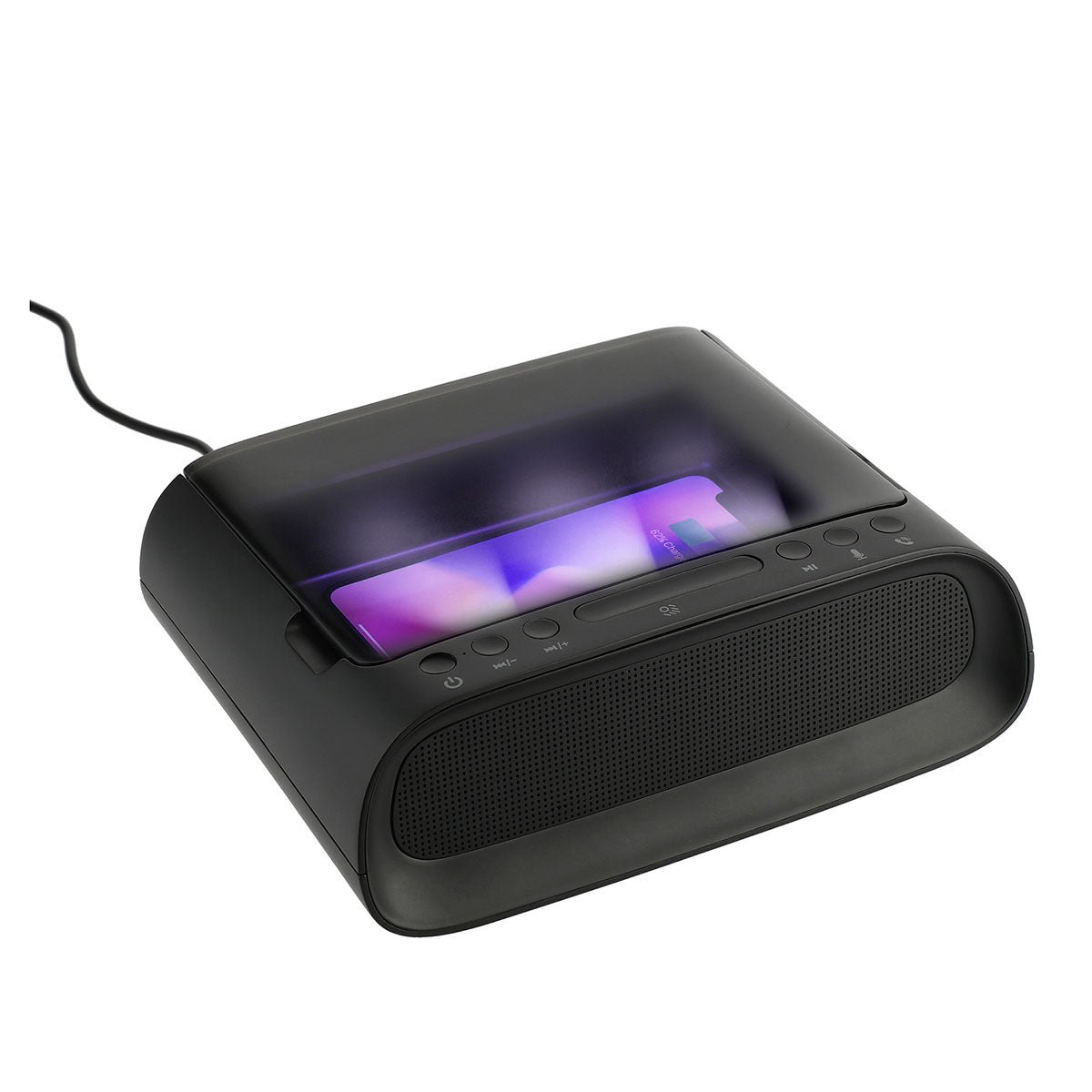 Leed's Black Desktop UV Sanitizer and Bluetooth Speaker - Image 6