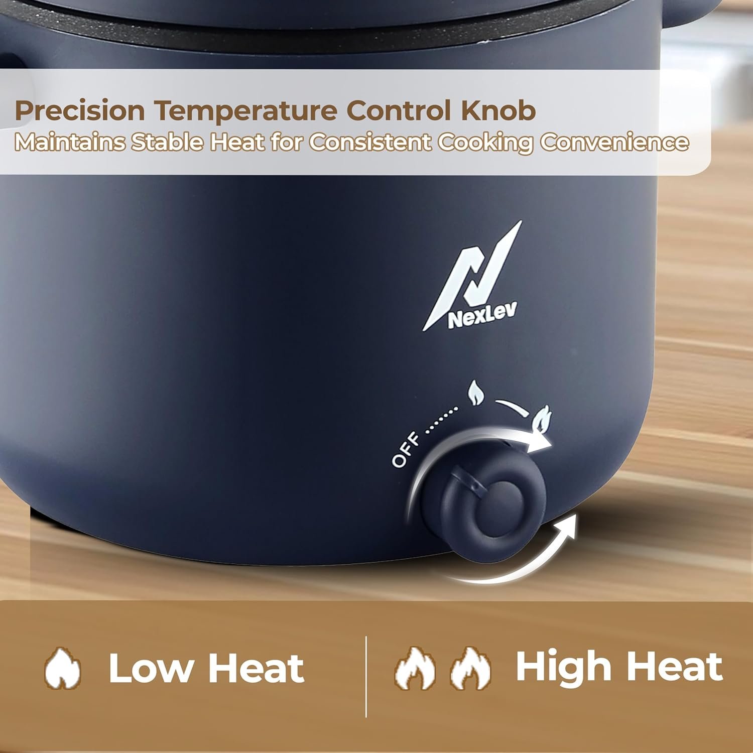 Nexlev Multipurpose Electric Food Kettle KE-02 - Image 6