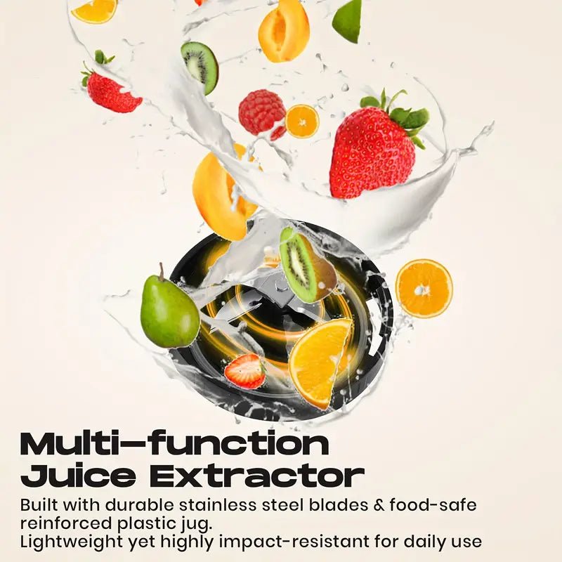 1.5L Glass Jug Blender with 800W Motor & Stainless Steel 4-Blade System - Image 2