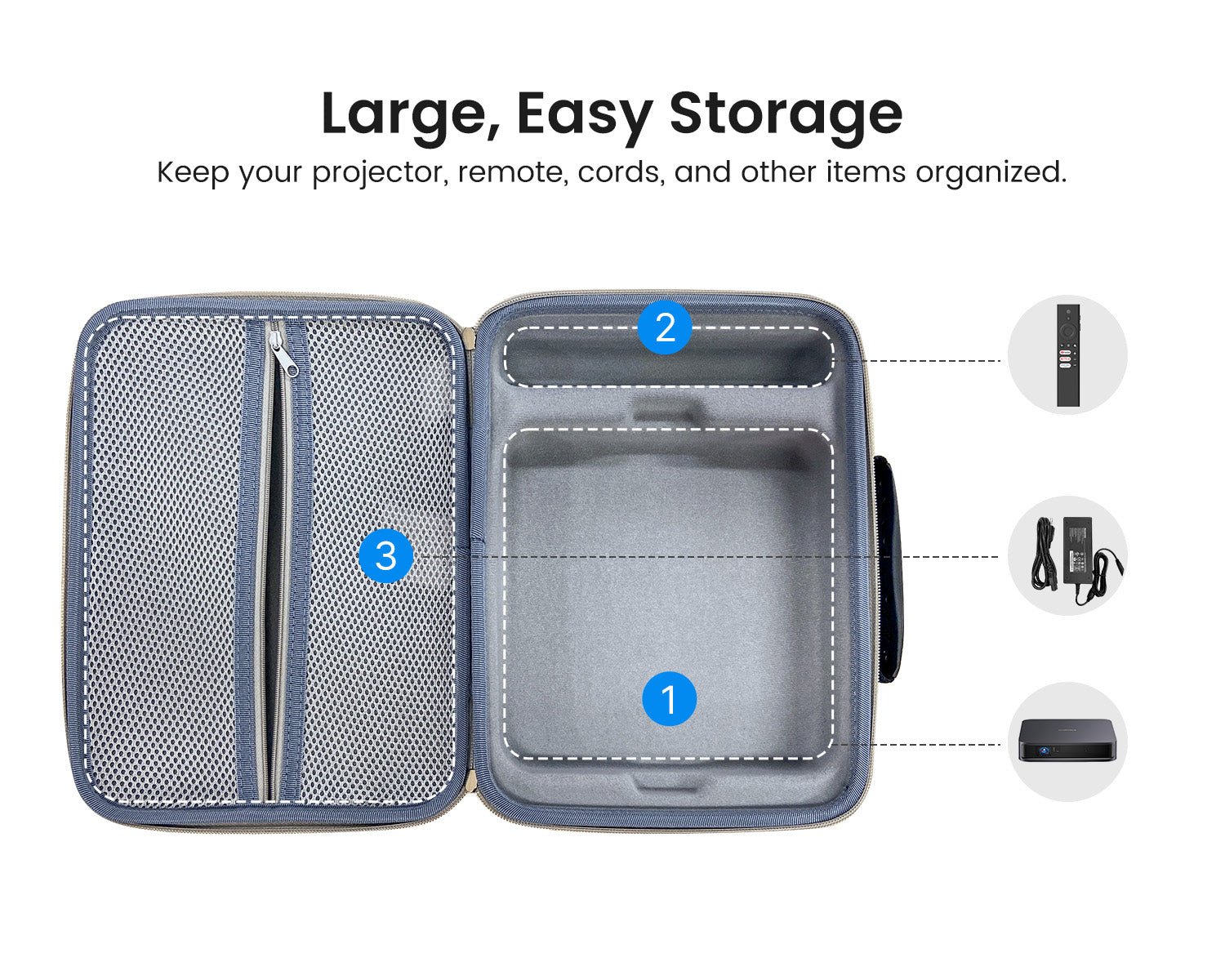 Carry Case for Atom Portable Projector - Image 3