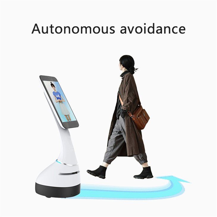 Alpha Robotics Office Reception Robot Jupiter – 21.5-inch Touchscreen Visitor Management System - Image 6
