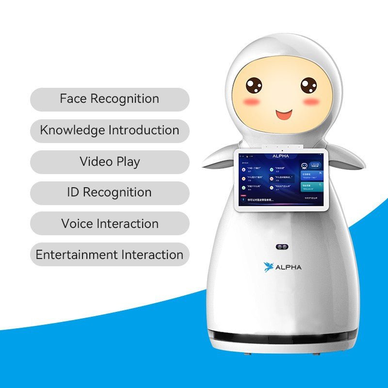 Alpha Robotics School Guide Robot Snow – AI-Powered Campus Navigation and Safety Assistant - Image 3