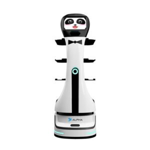 Alpha Robotics Speedy Hotel Delivery Robot – Autonomous Room Service Assistant